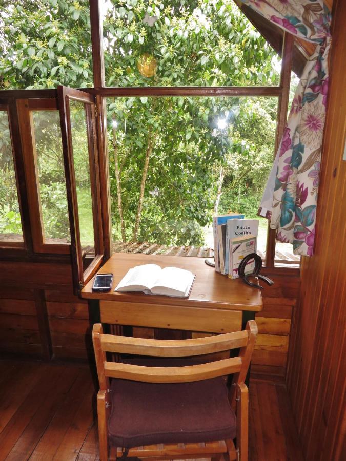 Mindo Eco Chalet Con Rio Y Cascada Ngoại thất bức ảnh