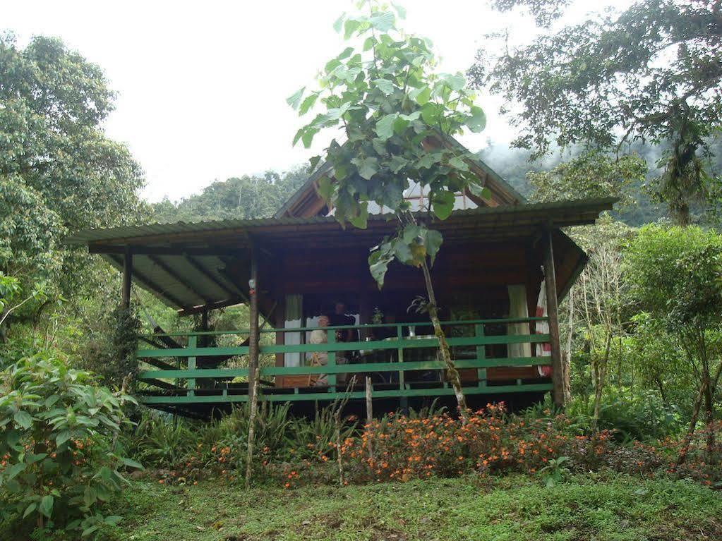 Mindo Eco Chalet Con Rio Y Cascada Ngoại thất bức ảnh